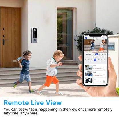 GuardianBell Pro AI Night Vision Doorbell