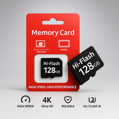 128 GB SD Card - optimized for 4K & FHD video (Doorbell)