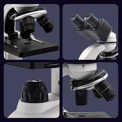 EduLens NOVA – High-Power Student Microscope with LED Light
