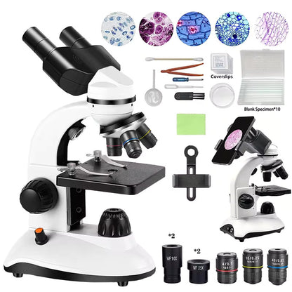 EduLens NOVA – High-Power Student Microscope with LED Light